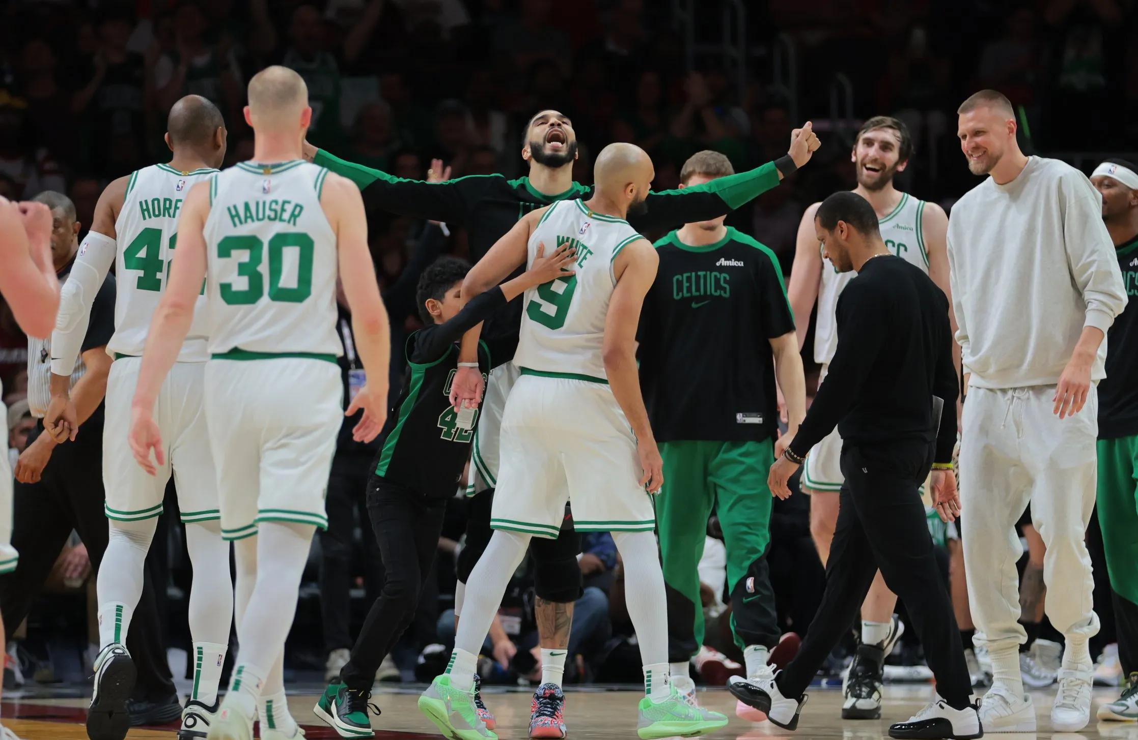 凯尔特人队豪取七连胜,气势如虹 凯尔特人队豪取七连胜,气势如虹