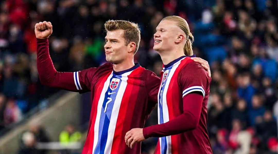 荷兰队以大比分战胜挪威，取得三分