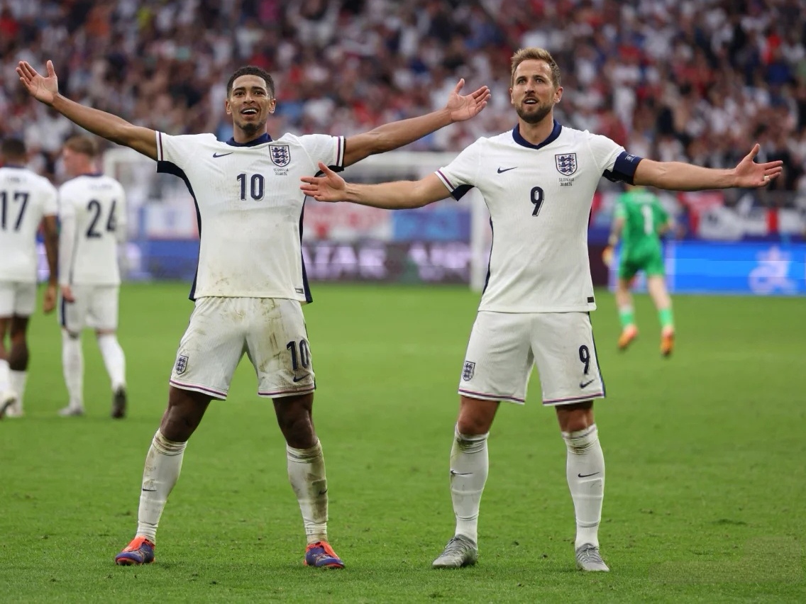 英格兰队在欧预赛中战平德国队